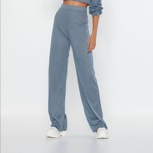 Nasty Gal high waisted lounge pants